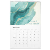 2026 Inspirerend Motivatie quotes Kalender (Mar 2027)