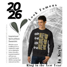 2026 Inspirerende Spirituele Basis Sweatshirt