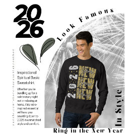 2026 Inspirerende Spirituele Basis Sweatshirt