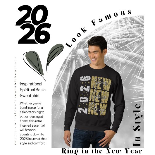 2026 Inspirerende Spirituele Basis Sweatshirt