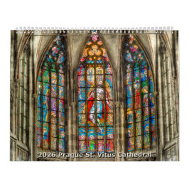 2026 Interieur van de St.Vituskathedraal Kalender