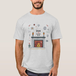 2026 Is Het Nieuwe 2016 Digitale Cultuur Vector T-shirt