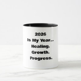 2026 Is Mijn Jaar Mok – Nieuwjaars Citaat Cadeau