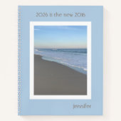 2026 is the new 2016 Beach Name  Notitieboek (Voorkant)