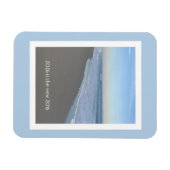 2026 is the new 2016 Beach Theme Quote Magnet Magneet (Horizontaal)