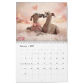 2026 Italiaanse Windhond Muurkalender Kalender (Feb 2027)