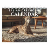 2026 Italian Greyhound Wall Calendar  Kalender (Hoes)