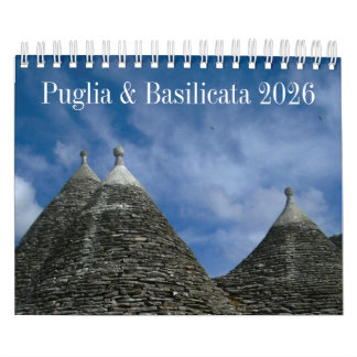 2026 Italië kalender - Puglia & Basilicata