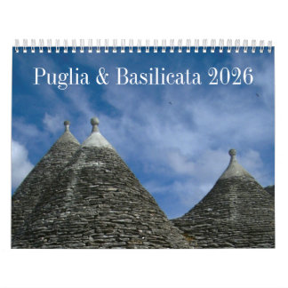 2026 Italië kalender - Puglia & Basilicata - Mediu