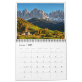 2026 Italië landschapsfotografie Kalender (Jan 2027)