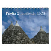 2026 Italy calendar - Puglia & Basilicata - Medium Kalender (Hoes)