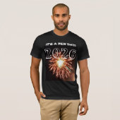 2026 IT'S A NEW DAY! tee T-shirt (Voorkant volledig)