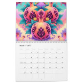 2026 jaar met vruchten Kalender (Mar 2027)