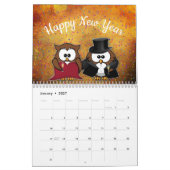 2026 jaar van de uil kalender (Jan 2027)
