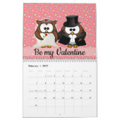 2026 jaar van de uil kalender (Feb 2027)