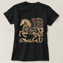 2026 Jaar van het Paard Chinees Nieuwjaar Gouden H