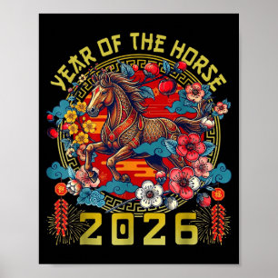 2026 Jaar Van Het Paard Poster