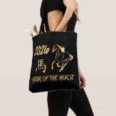 2026 Jaar Van Het Paard Tote Bag (Dichtbij)