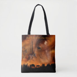 2026 Jaar van het Vuurpaard - Firestorm Tote Bag