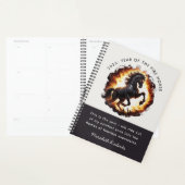2026 Jaar van het Vuurpaard Motiverende Quote Planner (Display)