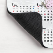 2026 Jaarkalender en Roze Vlinder Muismat (Hoek)
