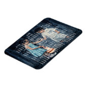 2026 Jaarkalender Fotomagneet 3x4 Magneet (Linkerzijde)