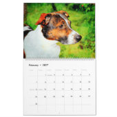2026 Jack Russell Terrier hondenliefhebber persoon Kalender (Feb 2027)