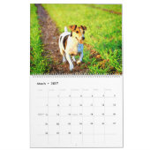 2026 Jack Russell Terrier hondenliefhebber persoon Kalender (Mar 2027)