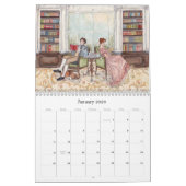 2026 Jane Austen Watercolor Calendar Kalender (Jan 2026)