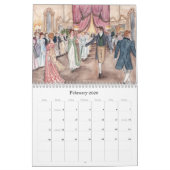 2026 Jane Austen Watercolor Calendar Kalender (Feb 2026)