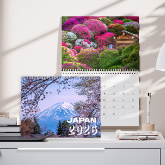 2026 Japan Botanical Landscape Calendar Kalender