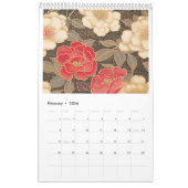 2026 Japanse Chiyogami Patronen Kalender (Feb 2026)