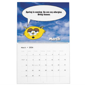 2026 Jerry The Cat-agenda Kalender