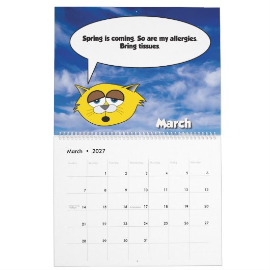 2026 Jerry The Cat-agenda Kalender (Mar 2027)