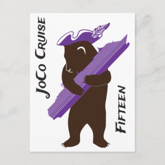 2026 JoCo Cruise On-board Postcard Feestdagenkaart