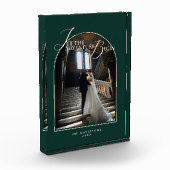 2026 Jonggehuwden Modern Minimaal Elegant Klassiek Fotoblokken (Links)