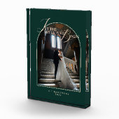 2026 Jonggehuwden Modern Minimaal Elegant Klassiek Fotoblokken (Rechts)