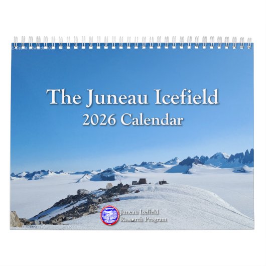 2026 Juneau-ijsveldonderzoeksprogrammkalender Kalender (Hoes)