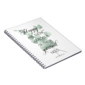 2026 JW Jaar Tekst Mattheüs 5:3 met Eucalyptus Notitieboek (Rechterzijde)