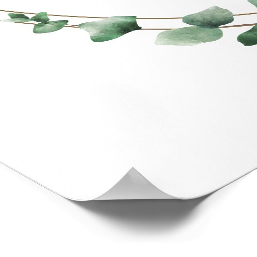 2026 JW Jaar Tekst Mattheüs 5:3 Poster (Hoek)