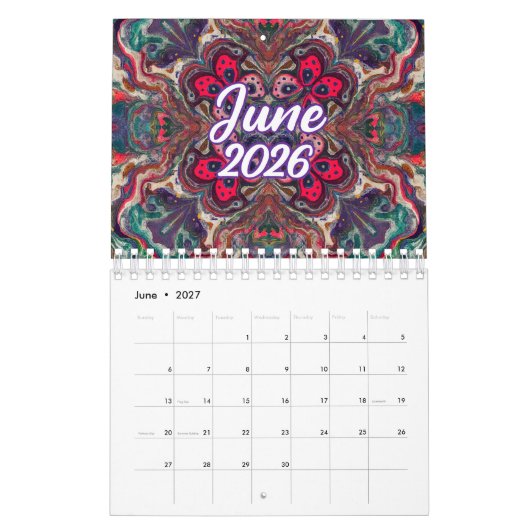 2026 kalender (Jun 2027)