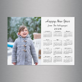 2026 Kalender Aangepaste Foto Gelukkig Nieuwjaar M