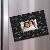 2026 Kalender Aangepaste Fotofamilie Zwarte Magnee