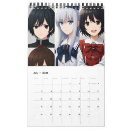 2026 Kalender (Afbeeldingen gemaakt door Grok)