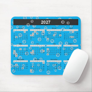 2026 Kalender Bubbels op Aqua Muismat