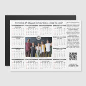 2026 Kalender Business Logo QR Code Team Foto (Voorkant / Achterkant)