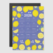 2026 Kalender Citrus Citrus Citroenpatroon (Voorkant / Achterkant)