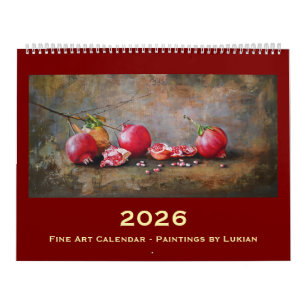 2026 Kalender Design – Lukian Art Painting