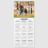 2026 Kalender Foto Aangepaste Magnetische (Voorkant)