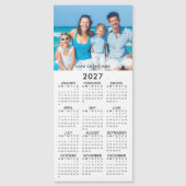 2026 Kalender Foto Aangepaste Magnetische (Voorkant)
